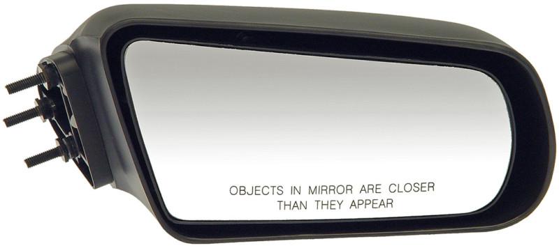 Side view mirror right, manual, black platinum# 1270509