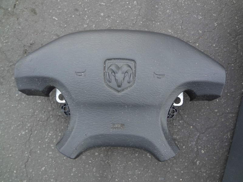 03 dodge ram 1500 pickup driver steering wheel mounted air bag whl