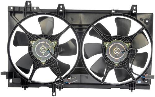 Dual fan assy 2007-03 subaru forester w/ turbo platinum# 2110128