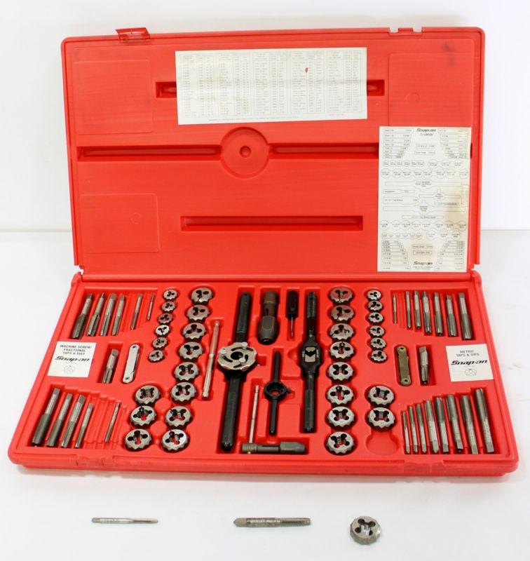 Snap on tdtdm500 tap & die set 72 piece