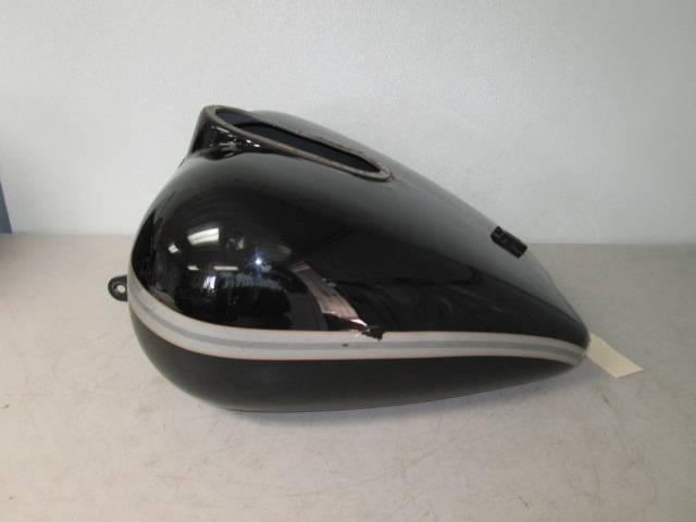 Used harley-davidson 2003 black 100th anniversary touring gas fuel tank flhti