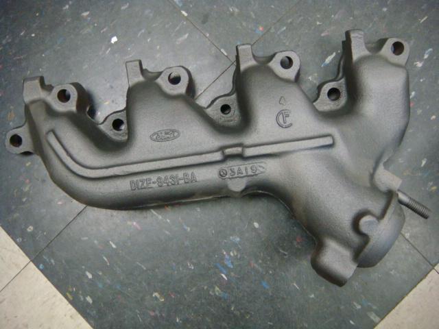 Original  71 - 73 mustang cougar 351c 4v exhaust manifold lft d1ze-9431-ba  3a19