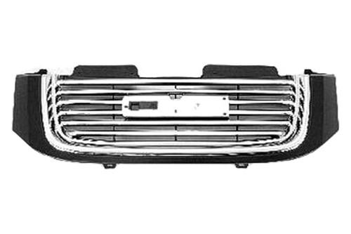 Replace gm1200604 - 2002 gmc envoy grille brand new truck suv grill oe style