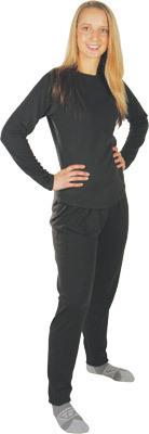 Hmk ladies base layer bottom black s hm7bbws