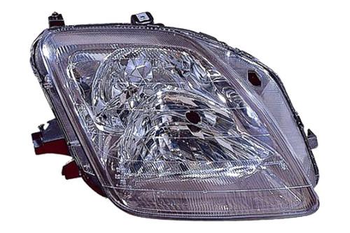 Replace ho2519109 - 97-01 honda prelude front rh headlight lens housing