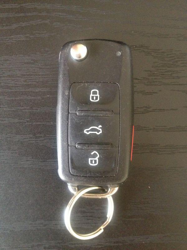 2010 2011 2012 vw volkswagen jetta oem keyless entry remote keyblade cut