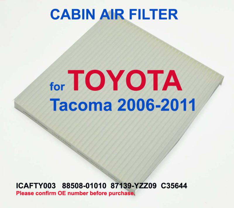 1pc cabin air filter fit for toyota tacoma 2006-2011 88508-01010 c35644