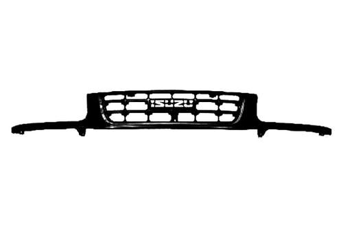 Replace iz1200131v - 98-99 isuzu rodeo grille brand new truck suv grill oe style