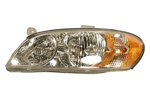 Replace ki2502111 - 02-03 fits kia spectra front lh headlight assembly