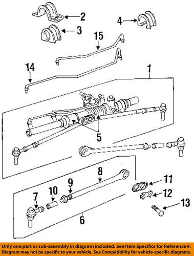 Mopar oem 4897706aa steering gear-gear assembly insulator