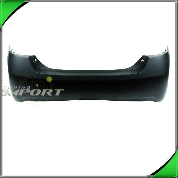 07-10 japan built camry 2.4l 2.5l 4cyl primered w/1 exhaust hole rear bumper new