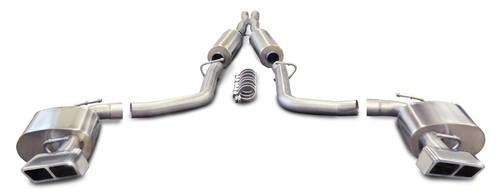 Corsa performance 14423 sport cat-back exhaust system 11-13 challenger