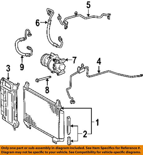 Toyota oem 8831052481 a/c compressor