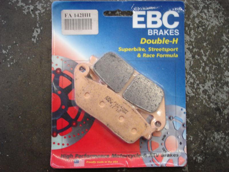 Ebc double h brake pads fa142hh fa 142hh fa 142 hh fa142 front