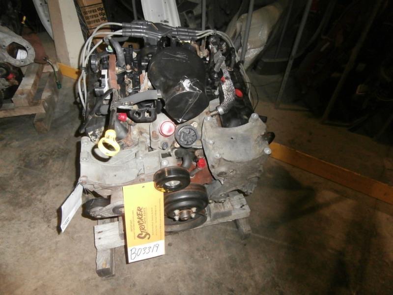 98 99 s10 blazer engine 4.3l vin w 6-262 870465