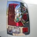 2009 2010 2011 2012 ram chrome big horn head chromed taillight tail light covers