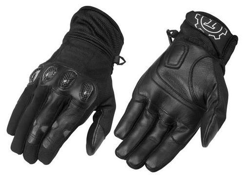 Firstgear mesh-tex motorcycle gloves black size medium