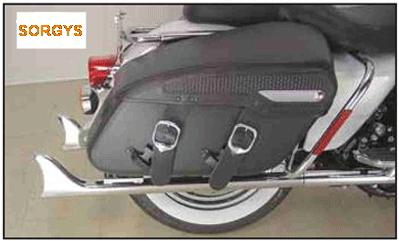 Road king glide street electra fishtail slip ons