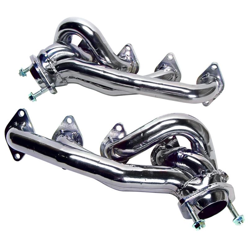 New 2005 2010 mustang gt headers 4.6l v-6 2006 2007 2008 2009 shorty ford