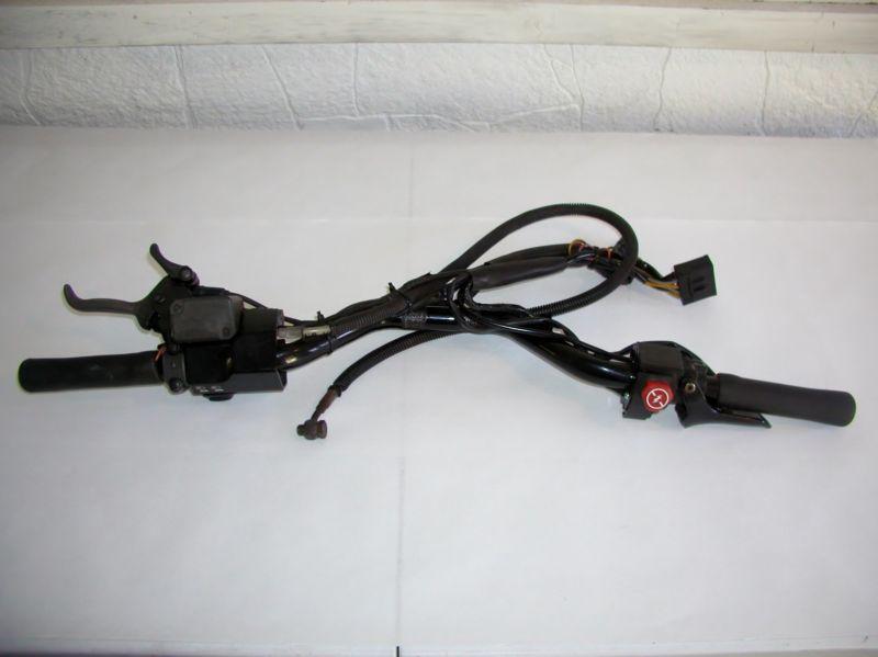 Ski doo handlebars controls brake lever complete! zx chassis no damage!