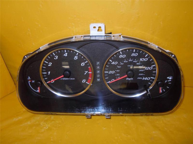 06 07 mazda 6 speedometer instrument cluster dash panel gauges 105,384