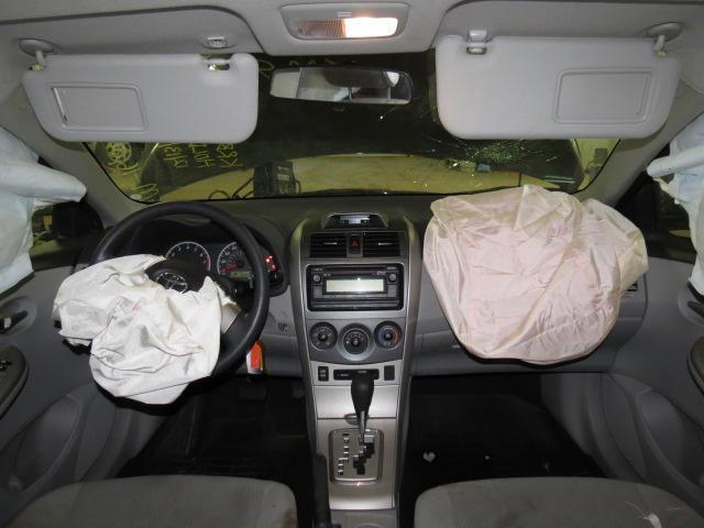 2012 toyota corolla floor center console gray 2541997