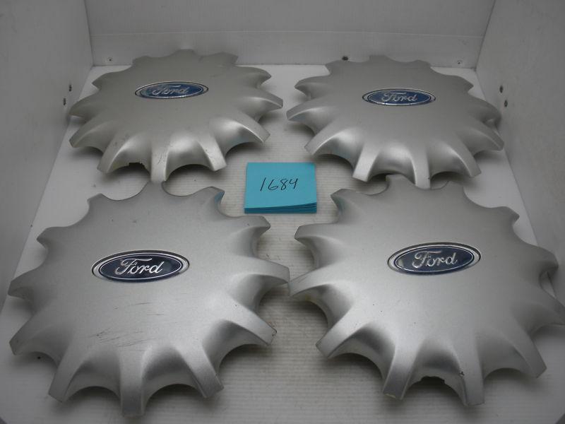 Set of 4 95 96 97 ford crown victoria f5ac-1a096 wheel center cap hubcap