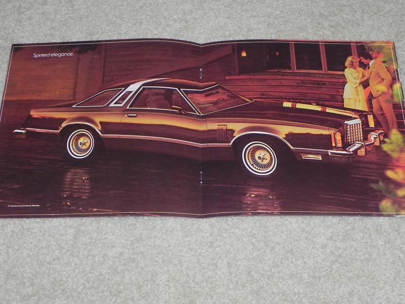 1977 ford thunderbird nos dealer sales brochure from my dealership.  original. 