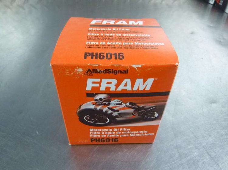 Fram motorcycle oil filter ph6016