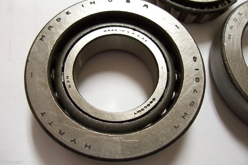 Delco/hyatt s2(lm67048/lm67019)  wheel bearing sets