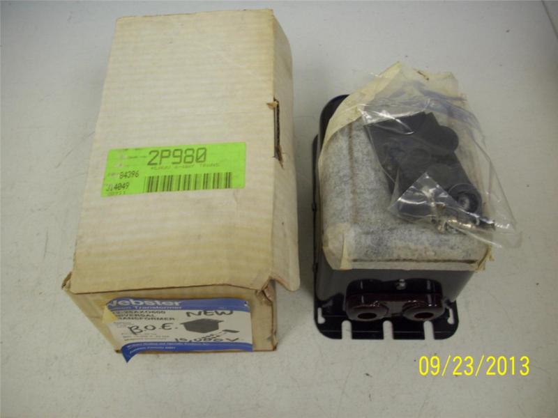 Webster 312-25axo600 ignition transformer 10,000 v 23 ma replaces 421-8t637 t-62