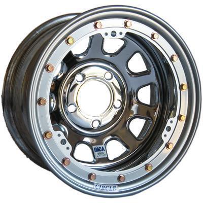 Circle racing wheels series 22 chrome wheel 15"x8" 5x5" bc 22580550300