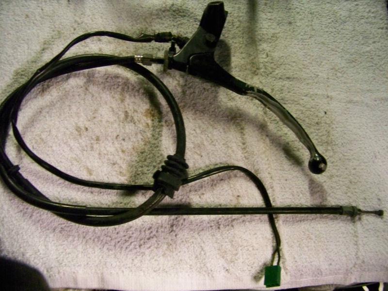 1982 yamaha xv920 xv 920 virago clutch perch w/ cable