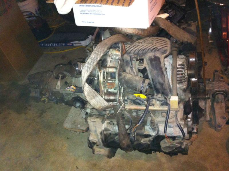 Porsche boxster 1997-97-99   engine assembly 2.5 l  oem  with 5 speed trans.