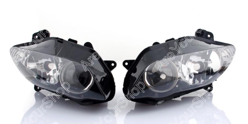 Front headlight headlamp assembly yamaha yzf 1000 r1 2004-2006