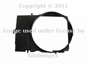 Mercedes w140 fan shroud genuine new + 1 year warranty