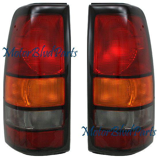 04-07 sierra oe style rear lamp tail lights right+left