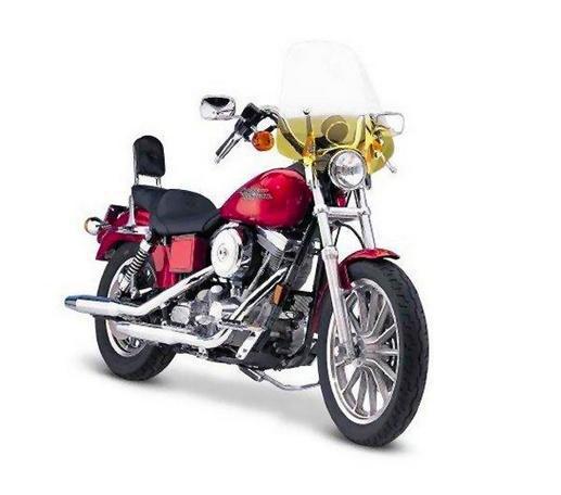 Memphis shades rio grande windshield yellow for harley