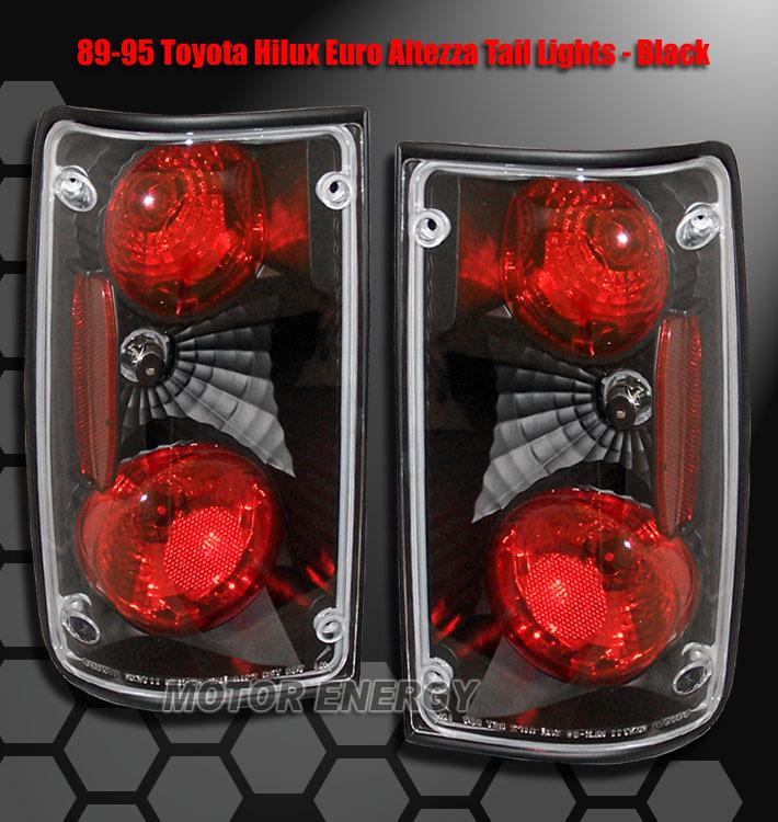 1989-1995 toyota hilux altezza tail light black 1993 94