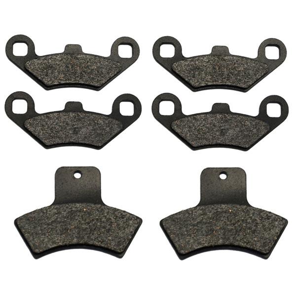 2003-2004 polaris 330 trail boss kevlar carbon front + rear brake pads set 03 04