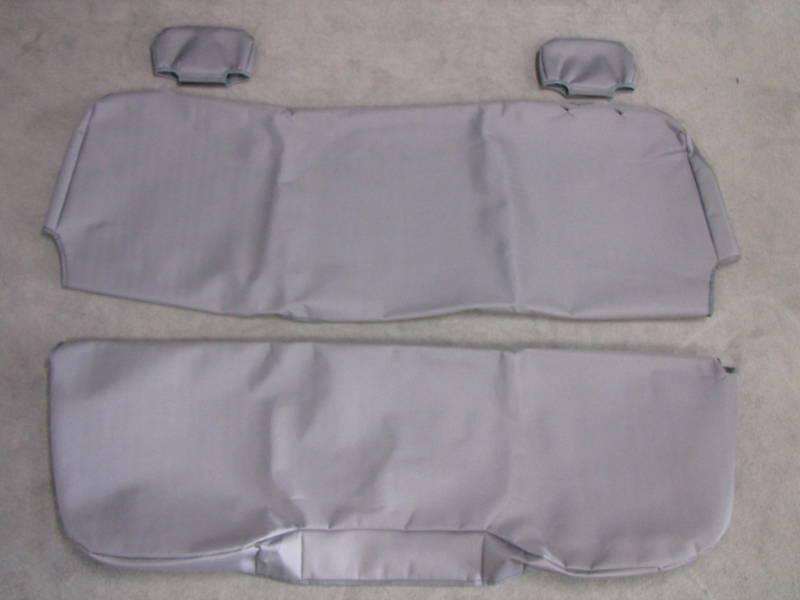 02-06 dodge ram 1500 crew cab back seat cover - have one tan and one grey