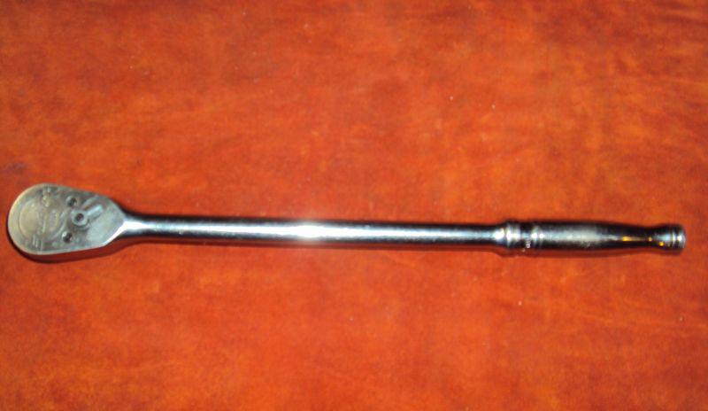 Snap on tools 1/2” drive long handle ratchet - excellent