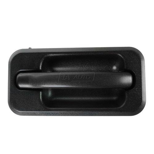 Exterior outside door handle textured black rear rr passenger side for 03-09 h2