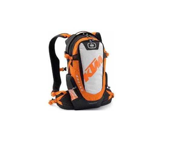 Brand new ktm dakar motopack hydration backpack bag 18 x 9 x 7 3pw1470400