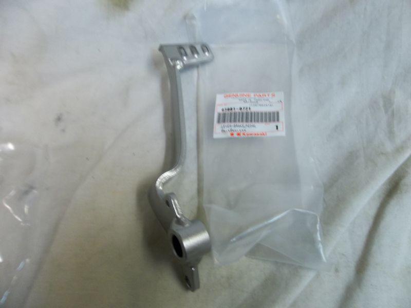 New oem rear brake pedal 2013 kawasaki ex300 ex 300 ninja *b18f