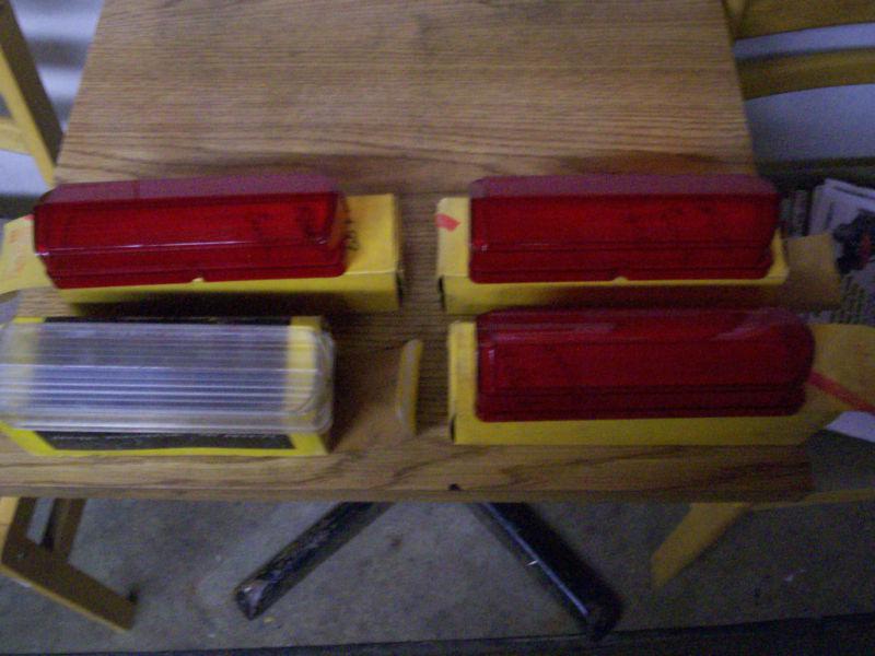 1962 buick nos tail light lenses