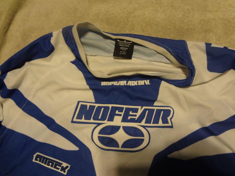 No fear motor cross racing jersery adult sz- m