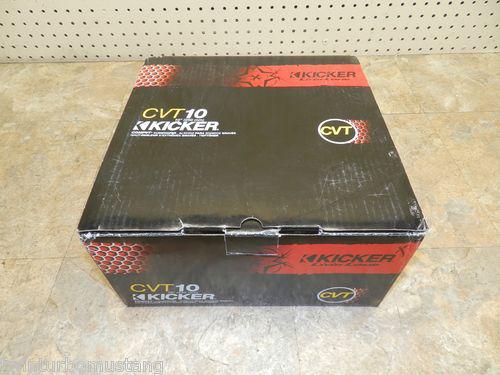 Kicker cvt10 10" cvt car subwoofer 4 ohm sub woofer 