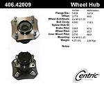 Centric parts 406.42009e rear hub assembly