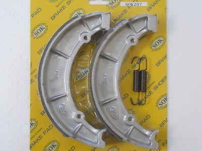 Rear brake shoes+springs fit yamaha xj 700 750 maxim xj700 xj750 xj700x xj750m